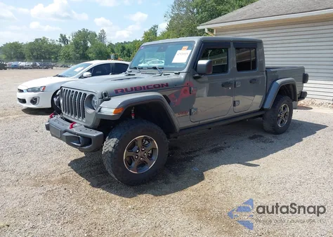 2020 Jeep Gladiator Rubicon 4X4 z USA, uszkodzony, nr VIN 1C6JJTBG6LL211369